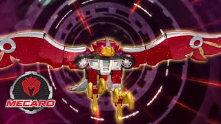 Mecard Incredible Transforming Robot Cars Mecardimals Season 1 Evan Octa Prince Kong NEW TOYS [upl. by Nivag588]