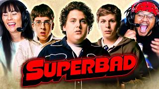 SUPERBAD 2007 MOVIE REACTION FIRST TIME WATCHING Jonah Hill  Michael Cera  Movie Review [upl. by Durkin]