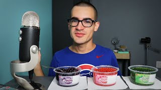 Chewing on Bursting Boba Beads ASMR  Squishing amp Popping Sounds [upl. by Eberly]