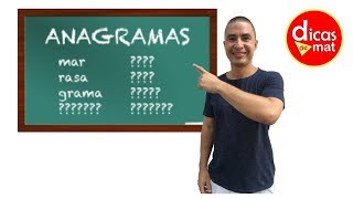 Vídeo aula ➡️Anagramas [upl. by Naitsirhk]