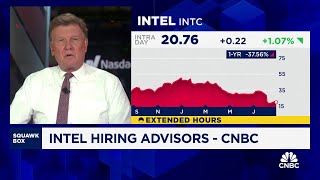 Intel hiring Morgan Stanley other advisors for activist defense [upl. by Hairas]