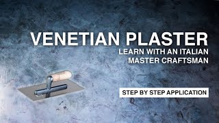 How to Apply Venetian Plaster  Step by step Guide [upl. by Eyoj]