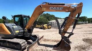 EXCAVATOR 2021 CASE CX80C HTH DACO8OK6NMS6B2617 [upl. by Blayne]