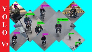 How to train Yolov3 on custom dataset using Yolov3 amp Darknet  Detect Rider without Helmet  PART 3 [upl. by Aniwde]