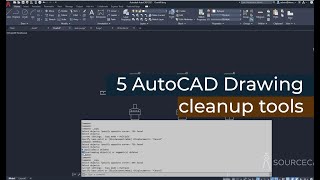 Five AutoCAD Drawing cleanup tools [upl. by Nnairb]