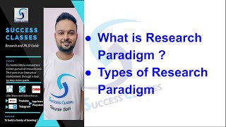 What is Research Paradigm  Types of Research Paradigm  Research  PhD  Gaurav Soin [upl. by Nancee685]