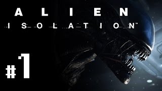 Alien Isolation Gameplay 1  Lets Play Alien Isolation German [upl. by Aramenta]