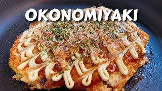 How To Make Okonomiyaki At Home  You Can Make It in 10 Min Super Easy Japanese Pancake Recipe [upl. by Boynton939]