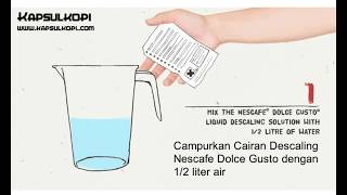 KapsulKopi How to Descale Your Nescafe Dolce Gusto Machine [upl. by Gerg]