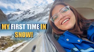 My First Time in Snow…Manali vlog [upl. by Anitap]