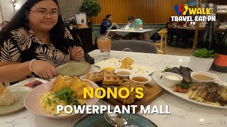 NONOS Rockwell Makati Food Trip Food Review [upl. by Leumas]