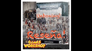 UNBOXING Adepta Sororitas  Combat patrol reseña en español [upl. by Amesari]