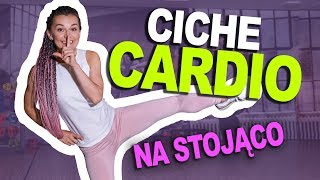 CICHE CARDIO NA STOJĄCO  BEZ MATY  ODCHUDZAJĄCY TRENING DLA KAŻDEGO [upl. by Nichol]