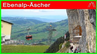 Wanderung Ebenalp Appenzell Berggasthaus Äscher Seealpsee 6 [upl. by Thrift]