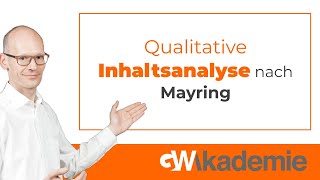 Qualitative Inhaltsanalyse nach Mayring [upl. by Milburr]