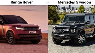 Mercedes GWagon 2024 vs Range Rover 2024 Ultimate SUV Comparison [upl. by Acirrehs806]