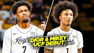 Mikey Williams amp Dior Johnson UCF Debut [upl. by Pierette]