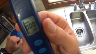 ZeroWater drinking products review TDS testing on city water vs ZeroWater [upl. by Mani288]