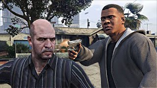 GTA V Franklin kills Simeon [upl. by Sheffie]