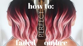 how to do the PERFECT FADED OMBRE [upl. by Lusar]