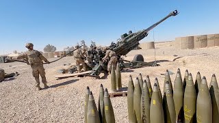 Soldiers Hone Skills on M777 Howitzer Artillery [upl. by Loree]