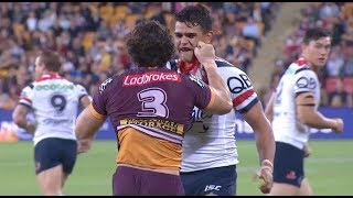 Latrell Mitchell v James Roberts  What a Battle [upl. by Gnues]