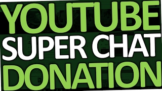 How To Super Chat On YouTube Donate Money On YouTube [upl. by Hurwit]