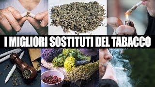 LE MIGLIORI ALTERNATIVE AL TABACCO [upl. by Ecidnacal]