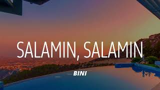 BINI  Salamin Salamin Lyrics [upl. by Chantalle613]