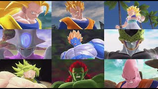 Dragon Ball Raging Blast 2 Transformations [upl. by Assila]