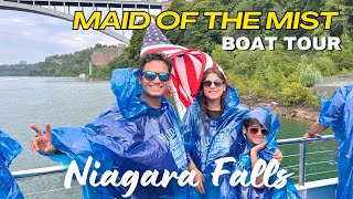 Maid of the Mist Boat Ride USA Side  Niagara Falls Boat Tour  Maid of the Mist Niagara Falls 🇺🇸 [upl. by Yenahteb18]