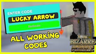 YBA ALL WORKING CODES  New Lucky Arrow Code [upl. by Sesom455]