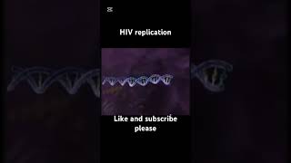 HIV replication animations biologyclass12 biology anatomy [upl. by Ardnuhs158]