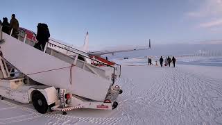 挪威 Kirkenes Airport 逃離極地 重返文明  感謝所有幫助過我們的挪威人和義大利人 [upl. by Naaitsirhc]