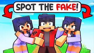 Spot The FAKE APHMAU in Minecraft [upl. by Asenab]