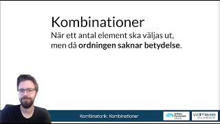 Matematik 5 Kombinationer [upl. by Amathist]