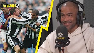 Kieron Dyer EXPLAINS Why He FOUGHT Lee Bowyer On The Pitch Whilst They BOTH Played For Newcastle😬🤣 [upl. by Winograd]