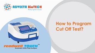 Readwell TOUCH How to program CUTOFF mode in ELISA Reader [upl. by Okramed]