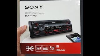 Como Poner un Autoestereo SONY DSX A410BT [upl. by Herodias544]