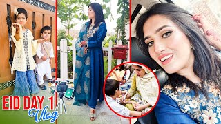 Eid At Monal Islamabad  Natasha Waqas vlogs  Chand Rat Vlog [upl. by Albarran399]