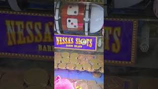 2p Coin Pusher at Barry Island amusement slots [upl. by Coombs292]