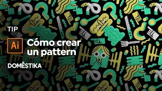 TIP Adobe Illustrator Cómo Crear un Pattern  Juan DíazFaes  Domestika [upl. by Tharp]