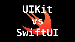 Swift UIKit vs SwiftUI [upl. by Neerhtak]