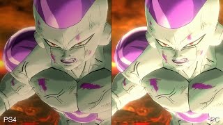 Dragonball Xenoverse PS4 vs PC Comparison [upl. by Yramanna480]