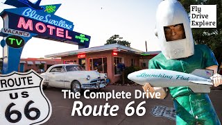 Driving Route 66 From Chicago To LA  Best Bits From The Full Road Trip [upl. by Cerellia]