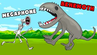 BEHEMOTH VS GREAT MOTHER MEGAPHONE Cartoon Animation [upl. by Nikkie]