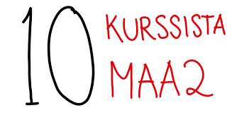 MAA2 Kymppi kurssista [upl. by Sturrock]