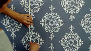 Self Adhesive Wallpaper Installation Guide [upl. by Aneev]