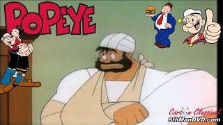 POPEYE THE SAILOR MAN Assault and Flattery 1956RemasteredHD 1080p  Jackson Beck Jack Mercer [upl. by Stimson635]