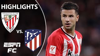 Athletic Club vs Atletico Madrid  LALIGA Highlights  ESPN FC [upl. by Assirahc]